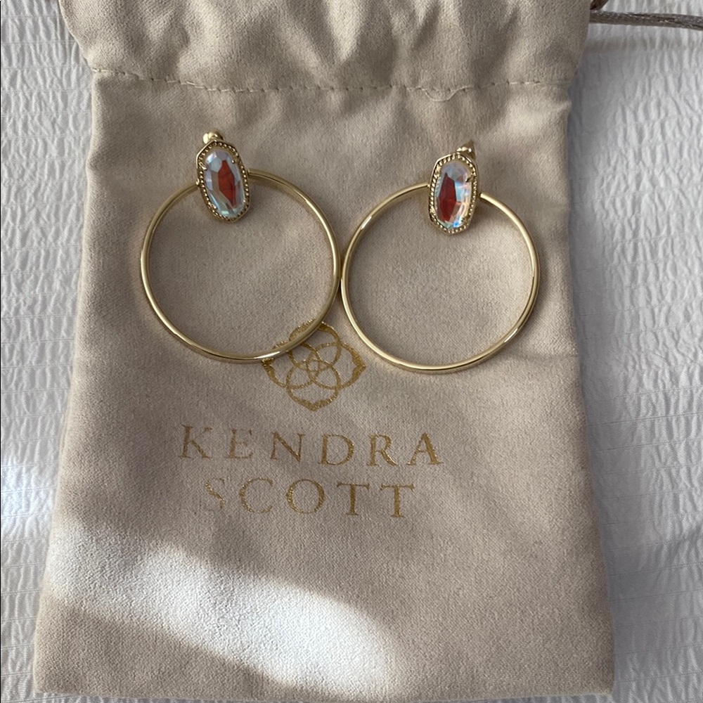 Kendra Scott Gold Hoop Earrings